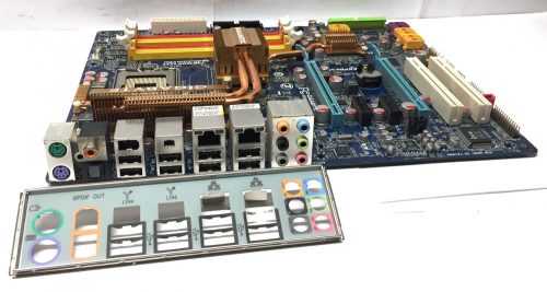 Gigabyte GA-X48-DS5 LGA775 használt alaplap DDR2 X48 chipset PCI-e 8db SATA