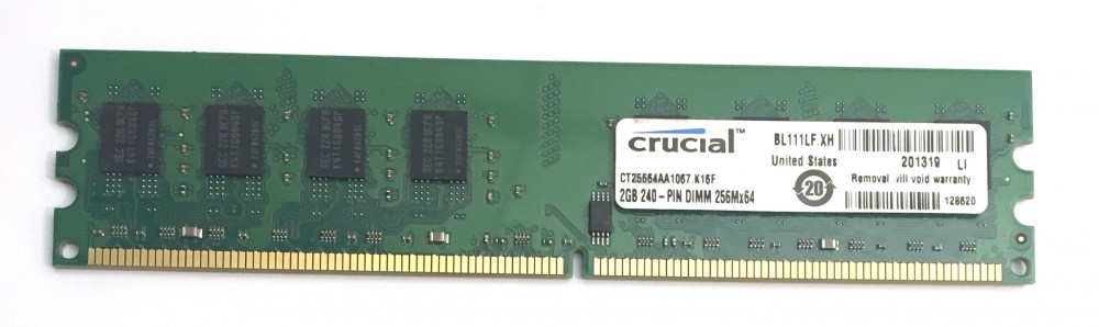 2Gb DDR2 1066Mhz memória Ram PC2-8500 Full kompatibilitás
