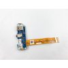   Dell Latitude E7440 USB Jack Audio WIFI kapcsoló panel + szalag kábel használt bontott 0H65F0