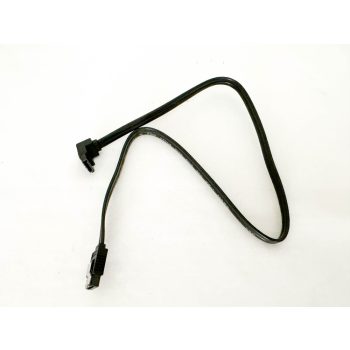 SATA adat kábel 50cm S-ATA L-végű fekete sata kábel