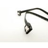 SATA adat kábel 50cm S-ATA L-végű fekete sata kábel