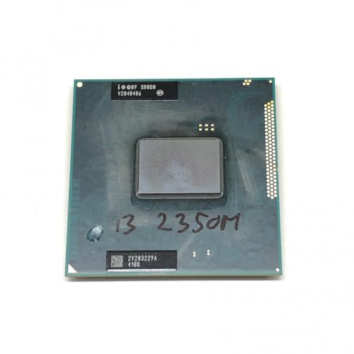Intel Core i3-2350M használt laptop CPU processzor 2,3Ghz G2 2. gen. SR0DN 3Mb cache