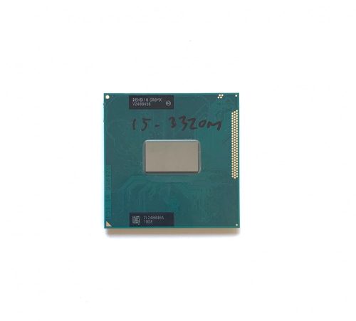 Intel Core i5-3320M használt laptop CPU processzor 3,30Ghz G2 3. gen. 3Mb Cache SR0MX
