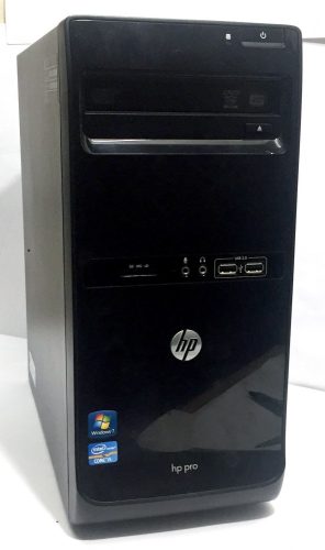 HP Pro 3400 számítógép Intel Core i3-2120 3.30Ghz 4Gb DDR3 320Gb WIN7 PRO