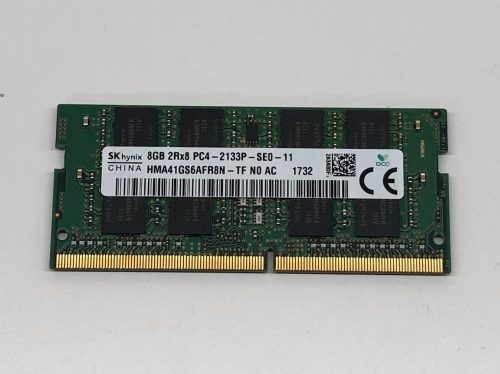 8Gb DDR4 2133Mhz használt laptop memória RAM PC4-17000 1.2V SO-DIMM