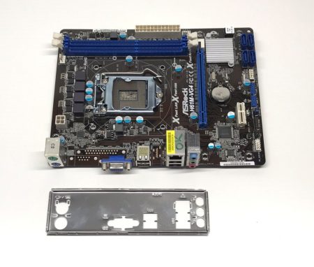 Asrock H61M-VG4 LGA1155 használt alaplap Intel H61 2. 3. gen. DDR3 iGPU