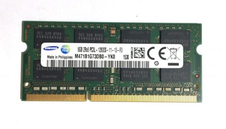 8Gb DDR3L 1600Mhz PC3L-12800 használt laptop notebook ram memória SO-DIMM 1,35V