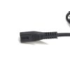   Euro hálózati táp kábel, borotva kábel, 2 eres laptop töltő kábel, C7, 1,5m