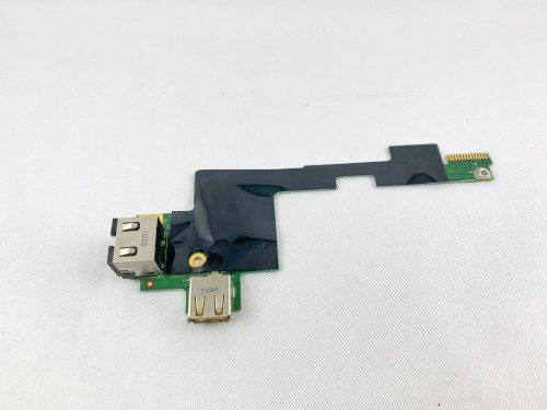 Lenovo ThinkPad T520 használt bontott LAN Ethernet USB csatlakozó panel 04W1563