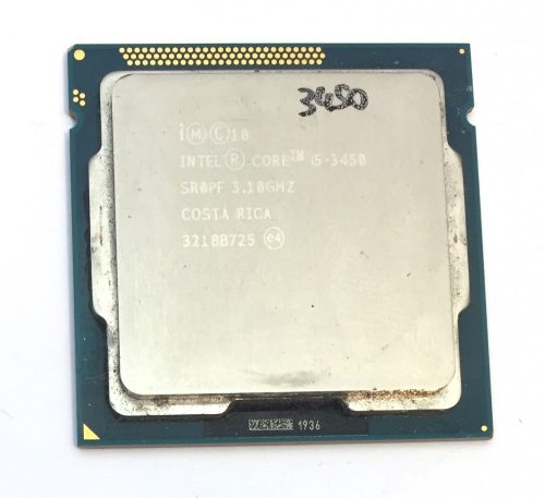Intel Core i5-3450 3,50Ghz használt Quad processzor CPU LGA1155 6Mb cache 3. gen. SR0PF