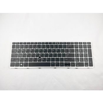   HP EliteBook 850 G5 850 G6 755 G5 használt USA laptop billentyűzet trackpoint L14367-B31