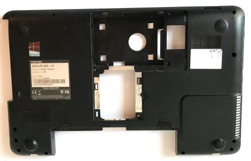 Toshiba L850 alsó fedél laptop műanyag ház burkolat L850-1TE