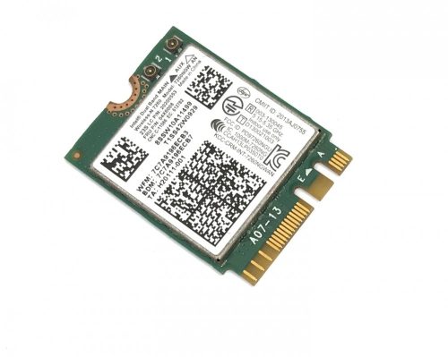Lenovo Intel 7260NGW AN M.2 NGFF Wifi WLAN kártya adapter 802.11b/g/n Bluetooth 4.0 300Mbps 04X6008 2,4Ghz 5Ghz