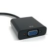   DP VGA átalakító adapter kábel DisplayPort  - VGA (D-SUB) (15cm)