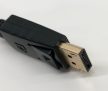 DP VGA átalakító adapter kábel DisplayPort  - VGA (D-SUB) (15cm)