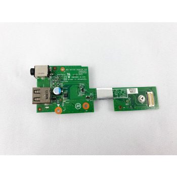   Lenovo ThinkPad L540 használt bontott USB Jack audio SD kártya olvasó card reader csatlakozó panel 04X4865
