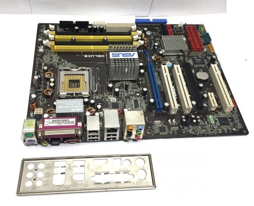 Asus P5LD2 Deluxe LGA775 használt alaplap DDR2 945P PCI-e