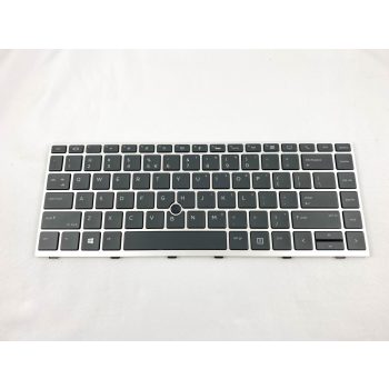   HP EliteBook 840 G5 840 G6 745 G5 745 G6 ZBook 14u G5 G6 használt USA világítós laptop billentyűzet trackpoint L14377-B31