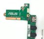Asus Eee PC 1201HA használt bontott USB AUDIO SD kártya olvasó panel