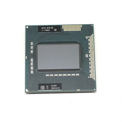 Intel Core i7-740QM használt Quad Core laptop CPU processzor 2,93Ghz G1 1. gen. SLBQG