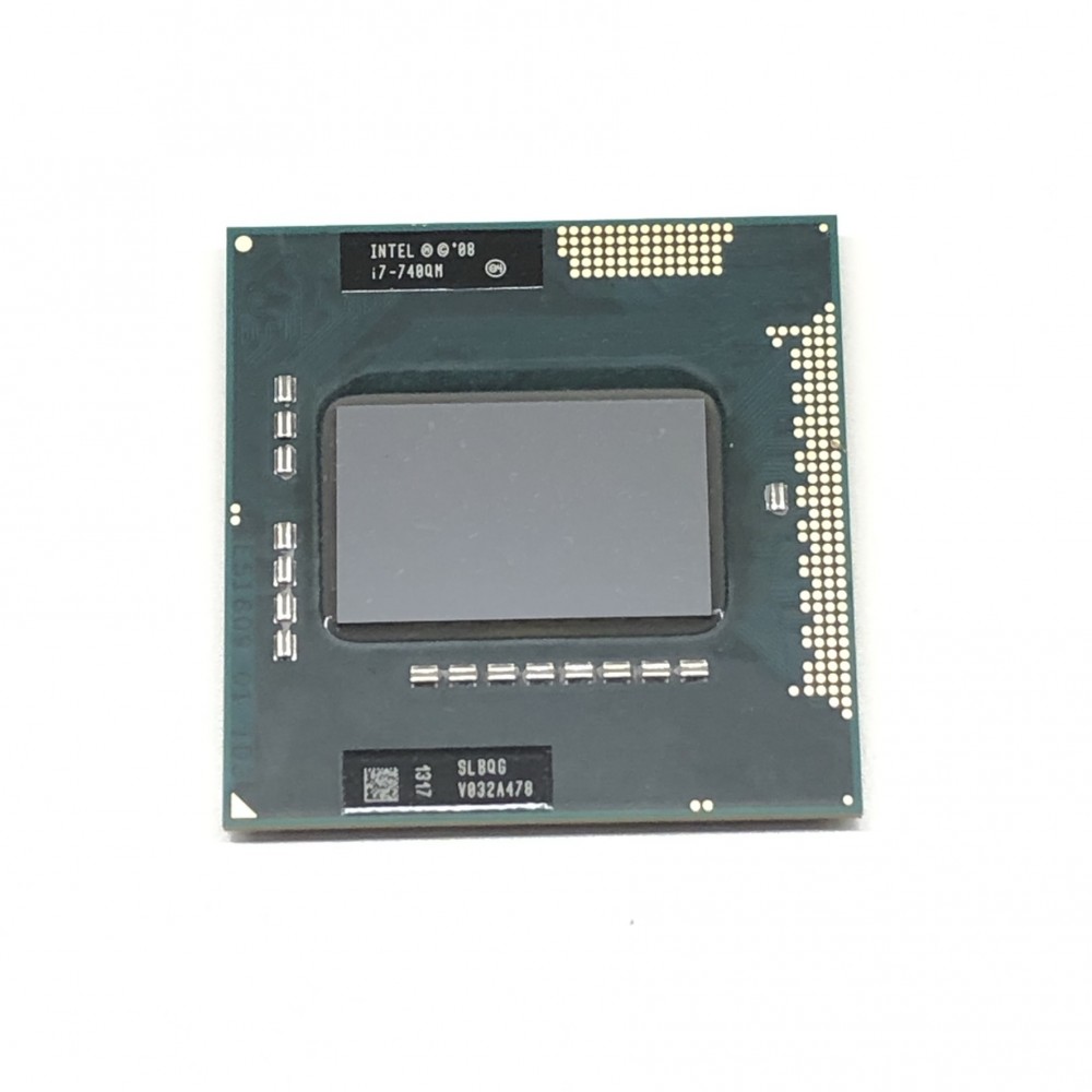 Intel Core i7-740QM használt Quad Core laptop CPU processzor