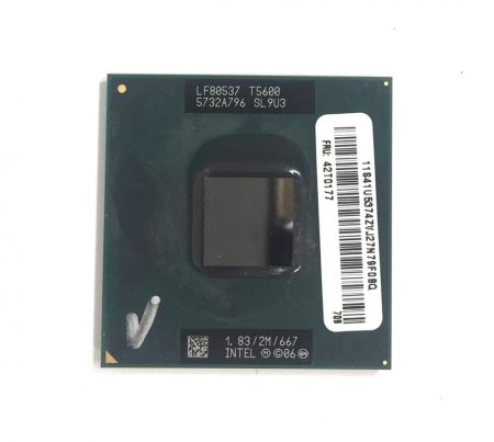 Intel Core 2 Duo T5600 laptop processzor CPU 1,83Ghz 667Mhz FSB 2Mb L2 Socket M SL9U3