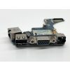   Dell Latitude E6420 használt bontott laptop USB LAN AUDIO modul panel
