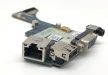 Dell Latitude E6420 használt bontott laptop USB LAN AUDIO modul panel