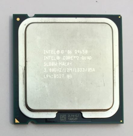 Intel Core 2 Quad Q9650 4 magos 3,00Ghz CPU processzor LGA775 1333Mhz FSB 12Mb L2 SLB8W