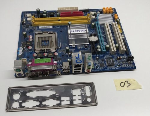 Gigabyte GA-945GCM-S2C  LGA775 használt alaplap PCI-e SATA integrált videokártya
