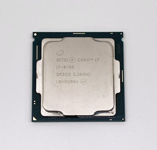 Intel Core i7-8700 4,60Ghz 6 magos használt processzor CPU LGA1151 SR3QS 12Mb cache 8. gen.