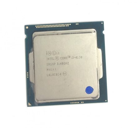 Intel Core i3-4130 3,4Ghz használt CPU processzor LGA1150 SR1NP 4. gen.