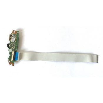Hp pavilion 15 USB Jack csatlakozó panel + szalag kábel