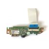Hp pavilion 15 USB Jack csatlakozó panel + szalag kábel