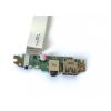 Hp pavilion 15 USB Jack csatlakozó panel + szalag kábel