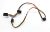 HP 6200 6300 8100 8200 8300 használt bontott SATA tápkábel 611895-001