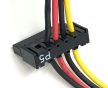 HP 6200 6300 8100 8200 8300 használt bontott SATA tápkábel 611895-001