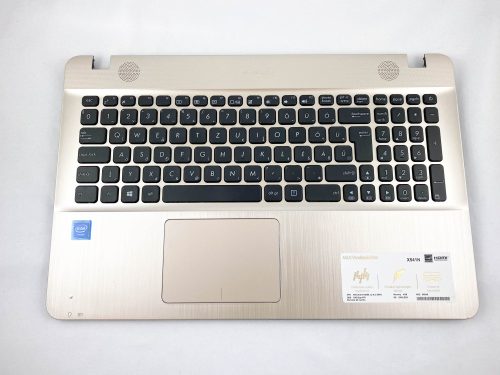 ASUS VivoBook Max X541 X541N A541N használt bontott magyar billentyűzet palmrest touchpad burkolat 13NB0CG1AP1321