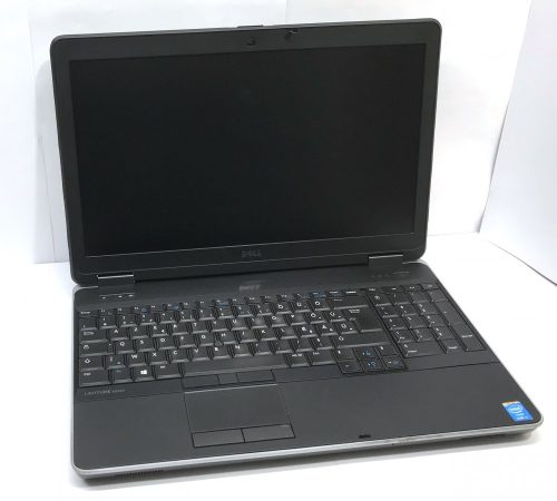 Dell Latitude E6540 használt laptop 15,6” FULL HD i7-4800MQ 3,70Ghz 16Gb 240Gb SSD HD8790M 2Gb videokártya 