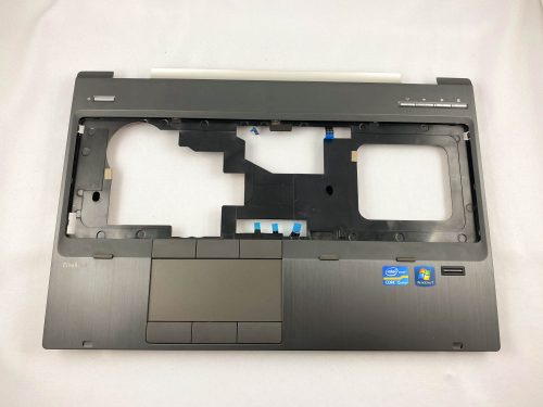 HP EliteBook 8560w használt bontott laptop touchpad palmrest ujjlenyomat olvasóval 652652-001