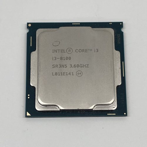 Intel Core i3-8100 3,6Ghz 4 magos használt processzor CPU LGA1151 SR3N5 6Mb cache 8. gen.