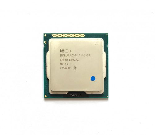 Intel Core i5-3330 3,20Ghz használt Quad processzor CPU LGA1155 6Mb cache 3. gen SR0RQ