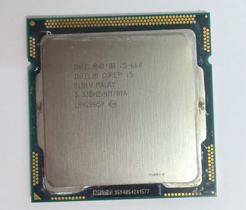 Intel Core i5-660 3,60Ghz Processzor CPU LGA1156 SLBLV 4Mb cache 1. gen.