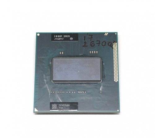 Intel Core i7-2670QM használt Quad laptop CPU processzor 3,10Ghz G2 2. gen. SR02N 6Mb Cache