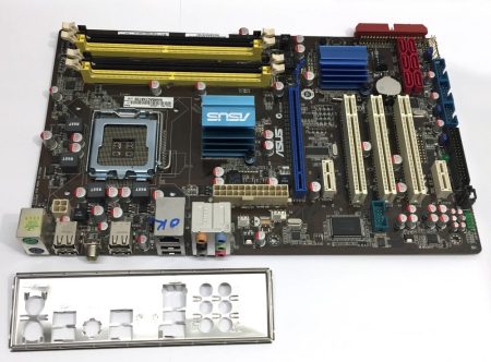 Asus P5QL Pro LGA775 használt alaplap DDR2 P43 6db SATA