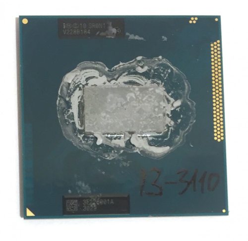 Intel Core i3-3110m laptop CPU processzor 2,40Ghz G2 3. generáció 1év garancia SR0N1