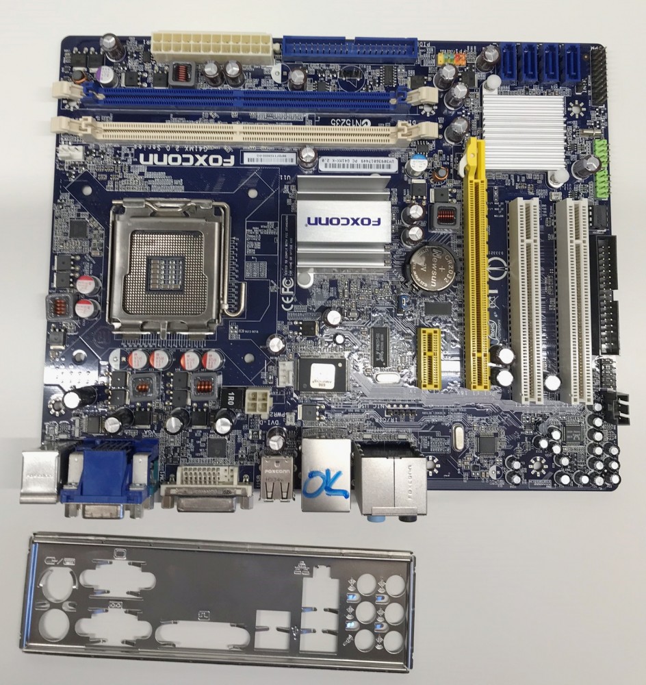 Foxconn g41mxe bios прошивка