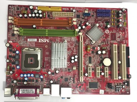 MSI P35 NEO LGA775 használt alaplap DDR2 6 Hónap Garancia P35 4db PCI-e MS-7360