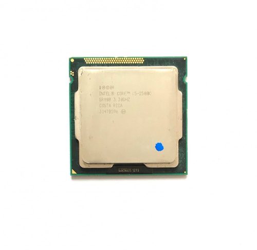 Intel Core i5-2500k 3,70Ghz használt Quad processzor CPU LGA1155 6Mb cache 2. gen. SR008