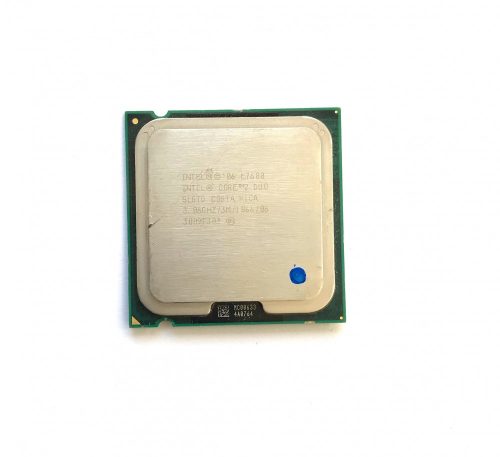 Intel Core 2 Duo E7600 3,06Ghz használt processzor CPU LGA775 1066Mhz FSB 3Mb L2 SLGTD